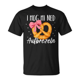 With I Mog Mi Ned Aufbrezeln Motif T-Shirt - Geschenkecke