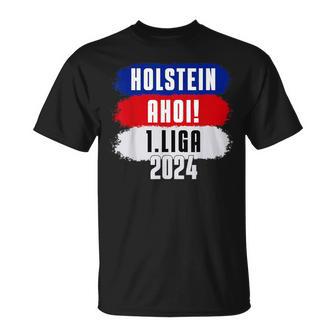 Moin 1Liga 2024 Holstein Ahoi Aufstieg Kiel Fan T-Shirt - Geschenkecke