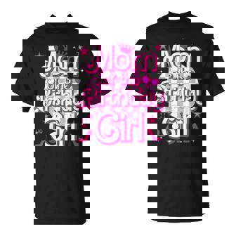 Mom And Dad Of The Birthday Girl Doll Family Party Decor T-Shirt - Monsterry