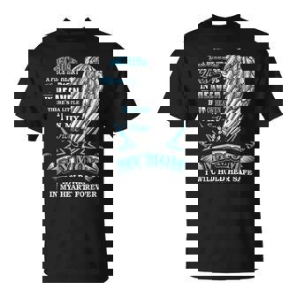 Mom Wing My Guardian Angel You Are My Missing Piece Memorial T-Shirt - Monsterry