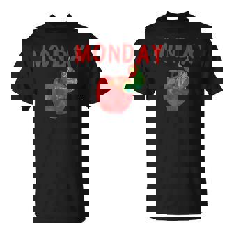 Monday Hungry Caterpillars Days Fruits Lover Always Hungry T-Shirt - Thegiftio UK