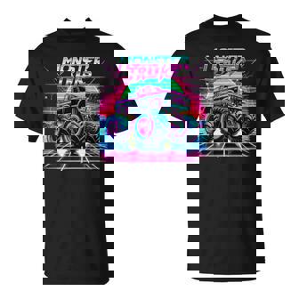 Monster Truck Birthday Party Monster Trucks T-Shirt - Monsterry