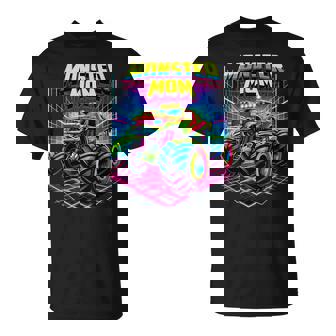 Monster Truck Mom Monster Truck Are My Jam Truck Lovers T-Shirt - Monsterry