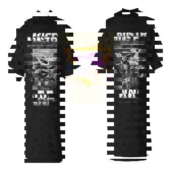 Monster Truck Nana Monster Truck Are My Jam Truck Lovers T-Shirt | Seseable UK