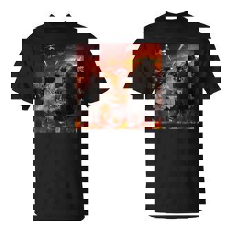 Moo Deng And Pesto Battle T-Shirt | Mazezy