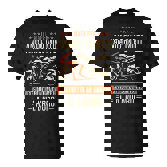 Motociclista Maglia Uomini Papa Motociclismo Regalo Moto Maglietta - Novitaregali