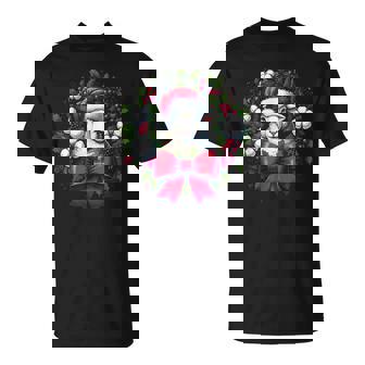 Mouton Mignon De Noël Animal De La Ferme Noël T-Shirt - Cadeauxyz