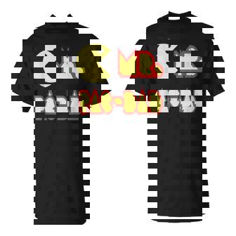 Mr Pac Dad Retro T-Shirt T-Shirt - Monsterry