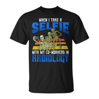 Mtra Radiology Selfie X-Ray Radiology Assistant T-Shirt - Geschenkecke