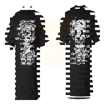 Mummy Dog Halloween Cute & Spooky Pet Costume T-Shirt - Seseable