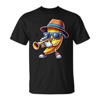 Musizierende Banana Mit Trumpet T-Shirt - Geschenkecke