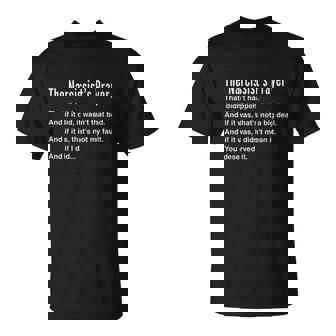 Narcissists Prayer Narcissistic Abuse Gaslighting Lies T-Shirt - Thegiftio UK