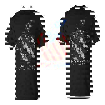 New York The Big Apple T With Usa Flag New York City T-Shirt - Thegiftio UK
