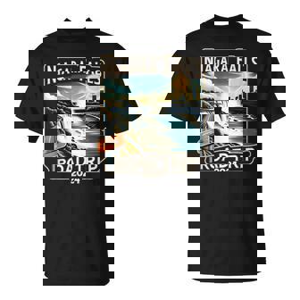 Niagara Falls Road Trip 2024 Family Summer Vacation Trip T-Shirt - Thegiftio UK