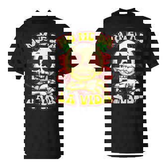No Me Da Laida Calavera Flores Sin Mangas Camiseta unisex - Regaloses