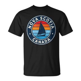Nova Scotia Canadáintageelero Retro 70S Camiseta unisex - Regaloses