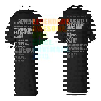 Noviembre 2015 8º Cumpleaños Niños Niñas 8 Años Aniversario Camiseta unisex - Regaloses