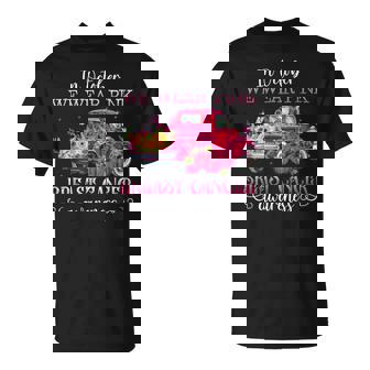 In October We Wear Pink Truck Breast Cancer Awareness T-Shirt - Thegiftio UK
