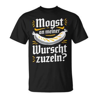 Oktoberfest Weisswurst Zuzeln T-Shirt - Geschenkecke