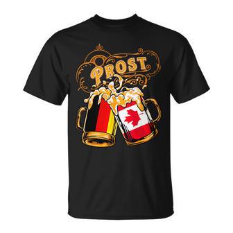 Oktoberfest Wiesn Prost Deutschland Canada T-Shirt - Geschenkecke