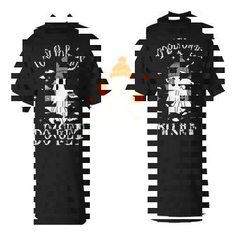 Too Old For This Boo Paper Ghost Halloween For Costume T-Shirt - Thegiftio UK