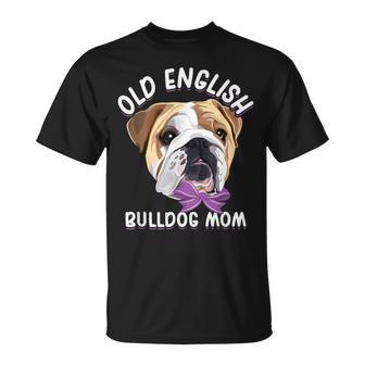 Old English Bulldog Mom Dog English Bulldog T-Shirt - Geschenkecke