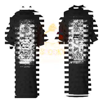 One Spooky Infusion Nurse Bleached Halloween Women T-Shirt - Monsterry