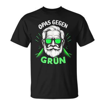 Opas Gegen Grüne Nein Danke T-Shirt - Geschenkecke