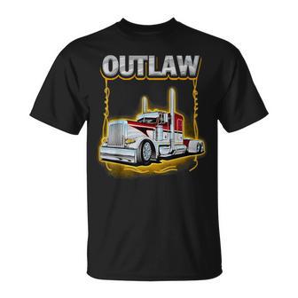 Outlaw Peterbilt Truck S T-Shirt - Geschenkecke