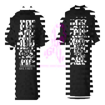 Pancreatic Cancer Support Family Pancreatic Cancer Awareness T-Shirt - Monsterry