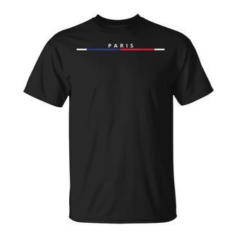 Paris France Flag Souvenirs Events Paris City Of Love France T-Shirt - Geschenkecke