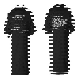 Parodie De Citation Inspirante Drôle T-Shirt - Cadeauxyz