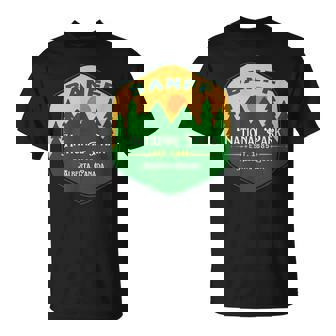 Parque Nacional Banff Alberta Canadá Est 1885 Camiseta unisex - Regaloses