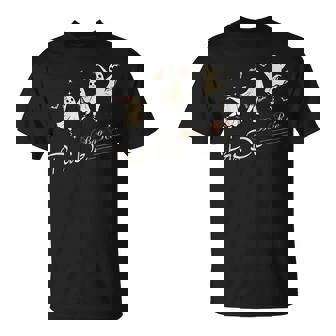 Pas De Boo-Rée Ghost Ballet Dancer Halloween Dance Teacher T-Shirt - Thegiftio UK
