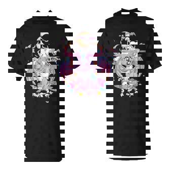 Pastel Goth Satanic Jackalope Creepy Occult Menhera T-Shirt - Thegiftio UK