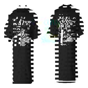 Patines En Línea Para 11 Cumpleaños – Rolling Into 11 Patines En Línea Camiseta unisex - Regaloses