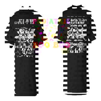 Pediatric Nurse Boo-Boo Crew Ghost Nurse Halloween Costume T-Shirt - Thegiftio UK