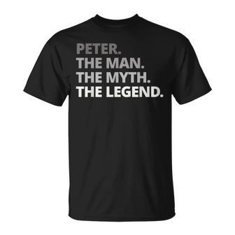 Peter Slogan T-Shirt - Geschenkecke