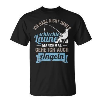 Petri Heil Fischer Manchmal Gehe Ich Auch Angeling S T-Shirt - Geschenkecke