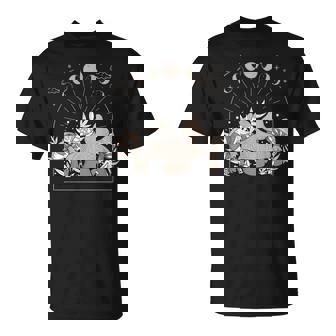 Phases Lunaires De La Lune Cottagecore Mushroom Dark Academi T-Shirt - Cadeauxyz