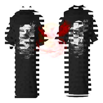Phoenix Rising Fire Phoenix Bird Mythical Bird Rajeunissement Des Oiseaux T-Shirt - Cadeauxyz