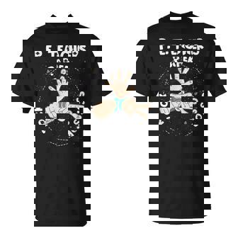 Physical Education PE Teacher Rock Paper Scissor T-Shirt - Monsterry
