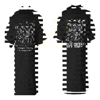 Physical Therapy Halloween Trick Or Treatment Pt Pta T-Shirt - Thegiftio UK