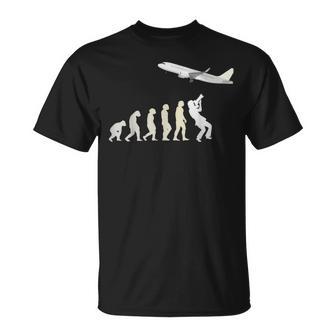 Planespotter Evolution Pilots Planespotter T-Shirt - Geschenkecke