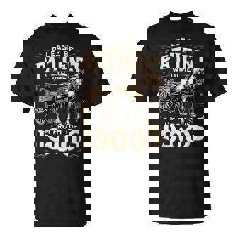 Please Be Patient With Me I'm From The 1900S Vintage Horse T-Shirt - Thegiftio UK