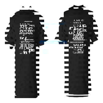 Police Officer Nephew For Proud Aunt And Uncle T-Shirt - Thegiftio