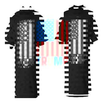 Política Donald Trump Bandera De Trump Donald Trump Camiseta unisex - Regaloses