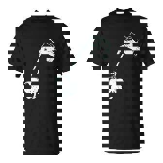 Pouring Shamrock Funny Rainbow Drinking St Saint Patricks Day T-Shirt - Thegiftio