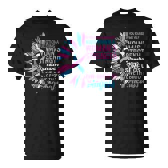 Pregnancy Infant Loss Awareness Strength Mommy Of Angel T-Shirt - Monsterry