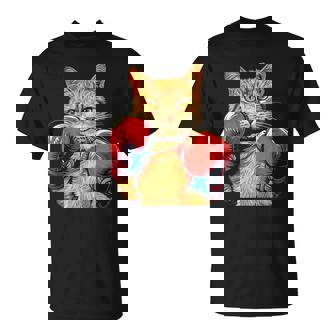 Pretty Cool Sport Cat Costume For Boxing Animal Lovers T-Shirt - Monsterry